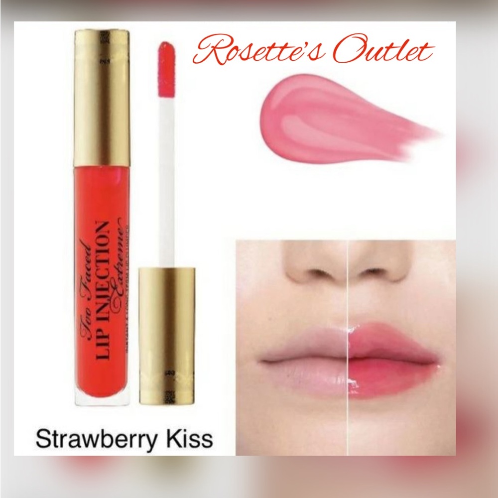 Too Faced Lip Injection Extreme Strawberry Kiss New in box